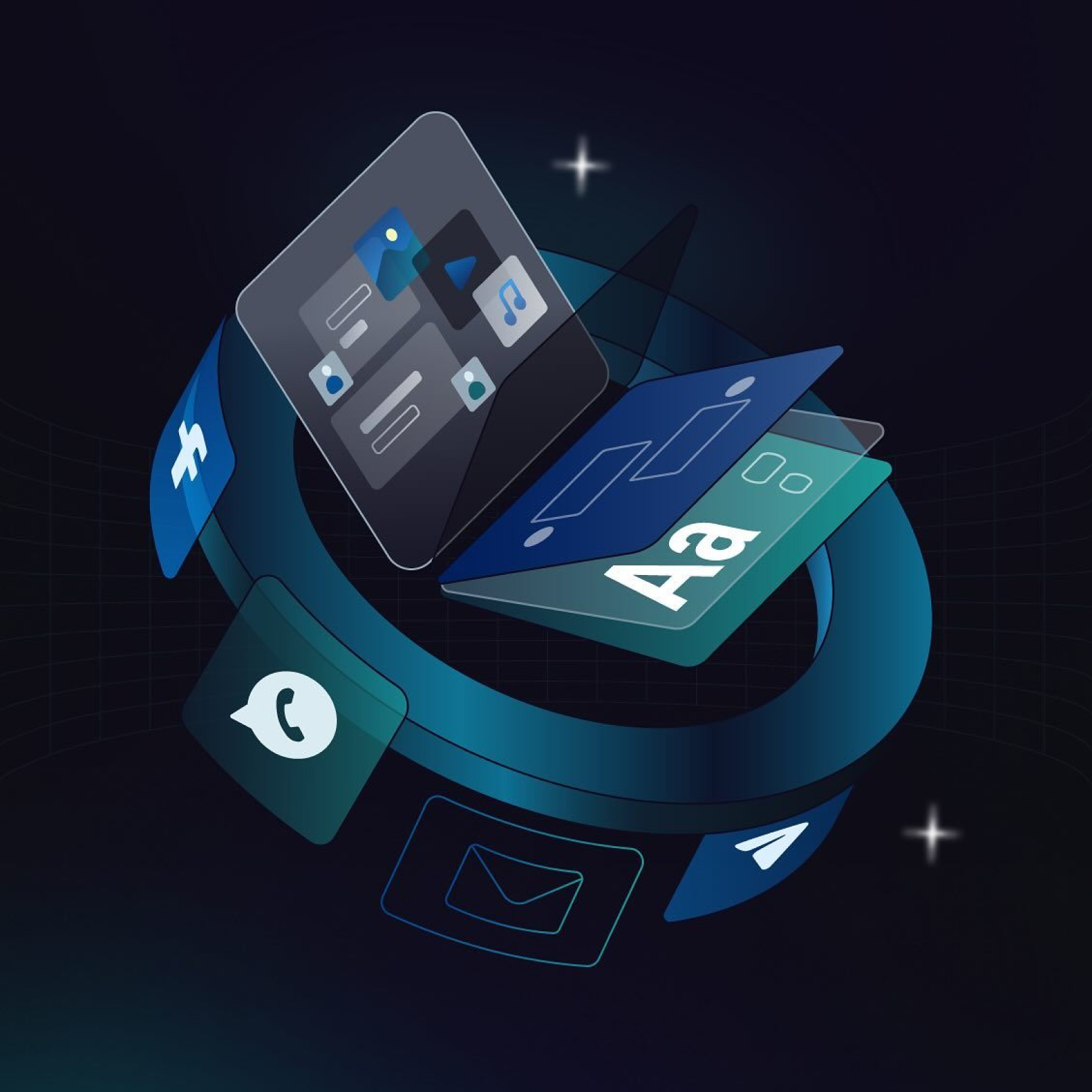 Mobile game interface